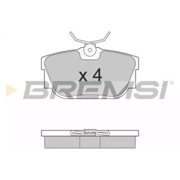 Тормозные колодки задние BREMSI bp2958