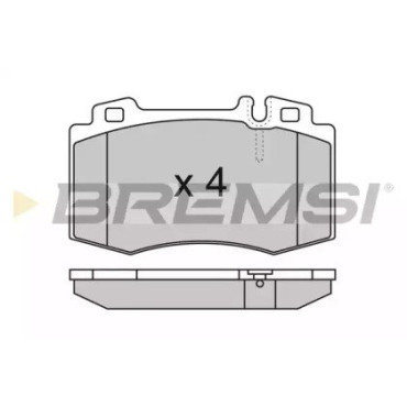 Гальмівні колодки передні BREMSI bp2986