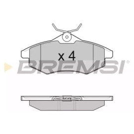 BREMSI bp3008 Тормозные колодки передние BREMSI bp3008