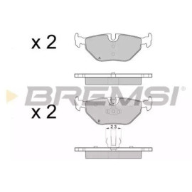 Гальмівні колодки задні BREMSI bp3051