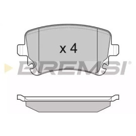BREMSI bp3086 Гальмівні колодки задні BREMSI bp3086