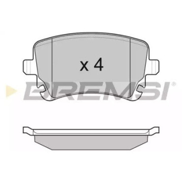 Гальмівні колодки задні BREMSI bp3086