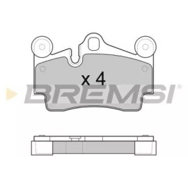 BREMSI bp3097 Тормозные колодки задние BREMSI bp3097