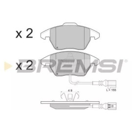 BREMSI bp3103 Гальмівні колодки передні BREMSI bp3103