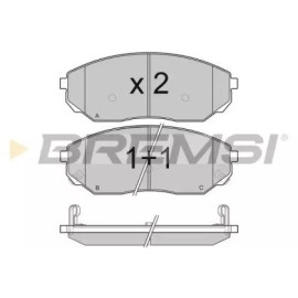 BREMSI bp3116 Гальмівні колодки передні BREMSI bp3116