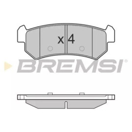 BREMSI bp3148 Гальмівні колодки задні BREMSI bp3148