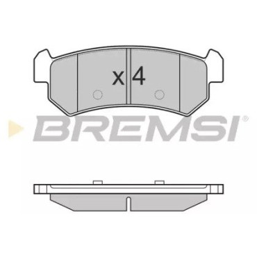 Гальмівні колодки задні BREMSI bp3148