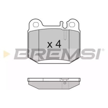 Тормозные колодки задние BREMSI bp3177