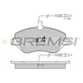Тормозные колодки передние BREMSI bp3181