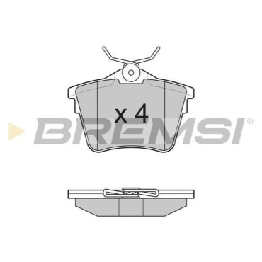 Гальмівні колодки задні BREMSI bp3183