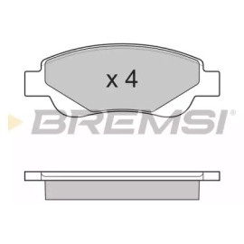 BREMSI bp3225 Тормозные колодки передние BREMSI bp3225