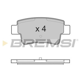 Тормозные колодки передние BREMSI bp3228