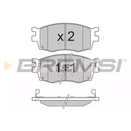 Гальмівні колодки передні BREMSI bp3240