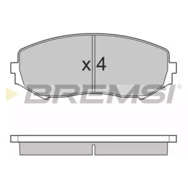 BREMSI bp3244 Гальмівні колодки передні BREMSI bp3244