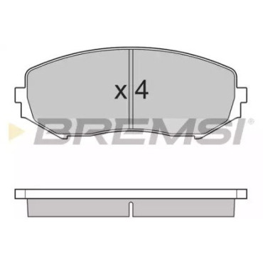 Тормозные колодки передние BREMSI bp3244