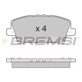 BREMSI bp3245 Тормозные колодки передние BREMSI bp3245