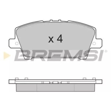 Гальмівні колодки передні BREMSI bp3245