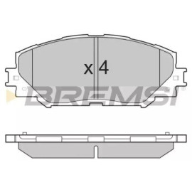 Гальмівні колодки передні BREMSI bp3251
