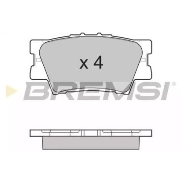 Тормозные колодки задние BREMSI bp3252