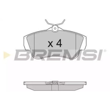 Гальмівні колодки задні BREMSI bp3284