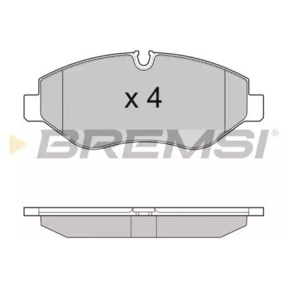 Гальмівні колодки BREMSI bp3292
