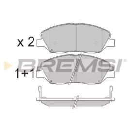 BREMSI bp3313 Тормозные колодки передние BREMSI bp3313