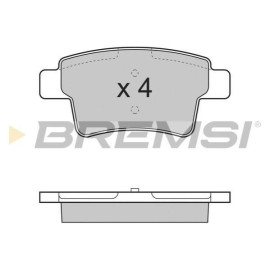 BREMSI bp3331 Тормозные колодки задние BREMSI bp3331