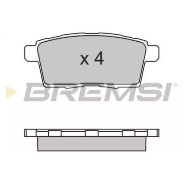 Гальмівні колодки задні BREMSI bp3333