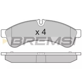 BREMSI bp3365 Гальмівні колодки задні BREMSI bp3365