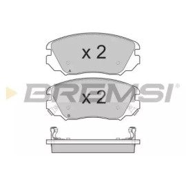 Тормозные колодки передние BREMSI bp3376