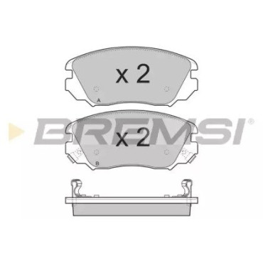 Гальмівні колодки передні BREMSI bp3376