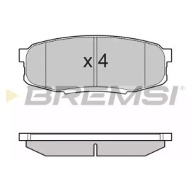 Тормозные колодки задние BREMSI bp3382