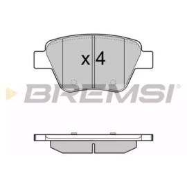 Гальмівні колодки задні BREMSI bp3429