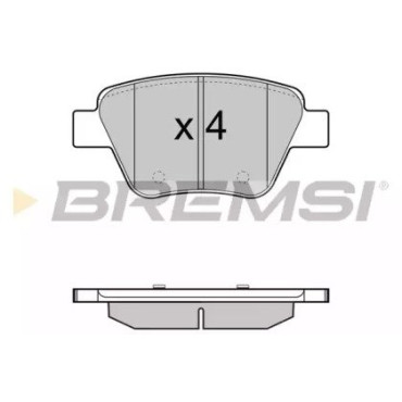 Гальмівні колодки задні BREMSI bp3429