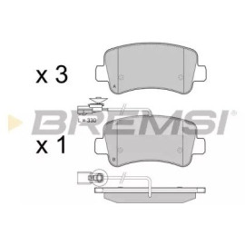 Гальмівні колодки BREMSI bp3441