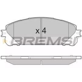 BREMSI bp3481 Тормозные колодки передние BREMSI bp3481