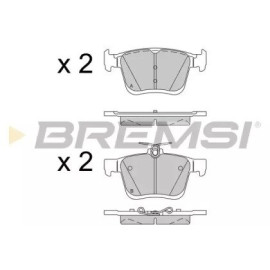 BREMSI bp3518 Тормозные колодки задние BREMSI bp3518