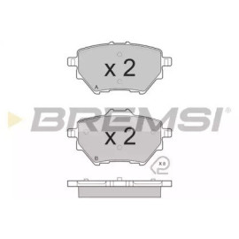 BREMSI bp3561 Гальмівні колодки задні BREMSI bp3561