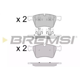 BREMSI bp3590 Тормозные колодки передние BREMSI bp3590
