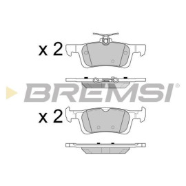 BREMSI bp3602 Тормозные колодки задние BREMSI bp3602