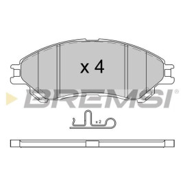 BREMSI bp3603 Гальмівні колодки передні BREMSI bp3603