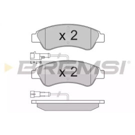 BREMSI bp3612 Тормозные колодки задние BREMSI bp3612