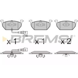 BREMSI bp3631 Гальмівні колодки передні BREMSI bp3631