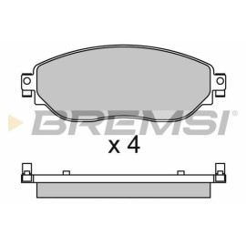 Гальмівні колодки BREMSI bp3653