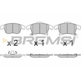 BREMSI bp3655 Тормозные колодки передние BREMSI bp3655