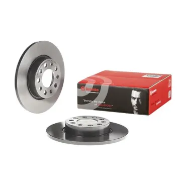 Диск гальмівний задній невентильований BREMBO 08936421