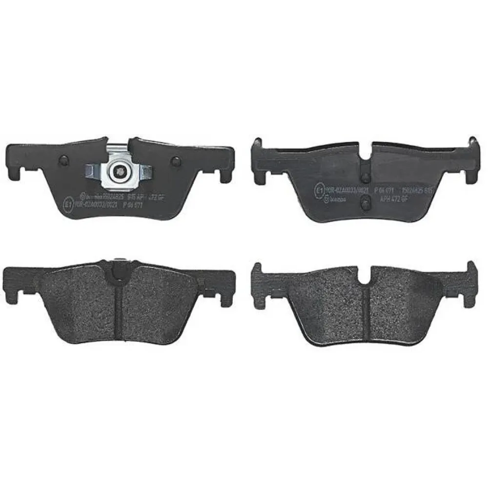 Гальмівні колодки дискові, комплект Brembo P06071