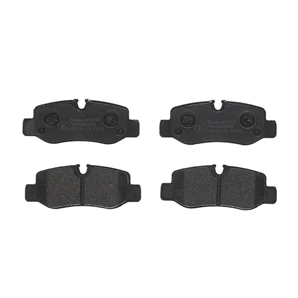 Комплект гальмівних колодок BREMBO p50126