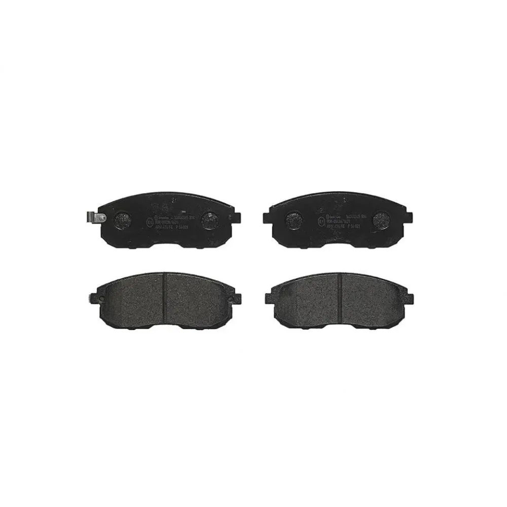 Комплект гальмівних колодок BREMBO p56021