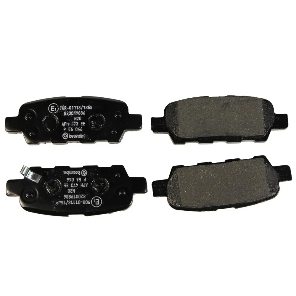 Гальмівні колодки задні BREMBO p56046